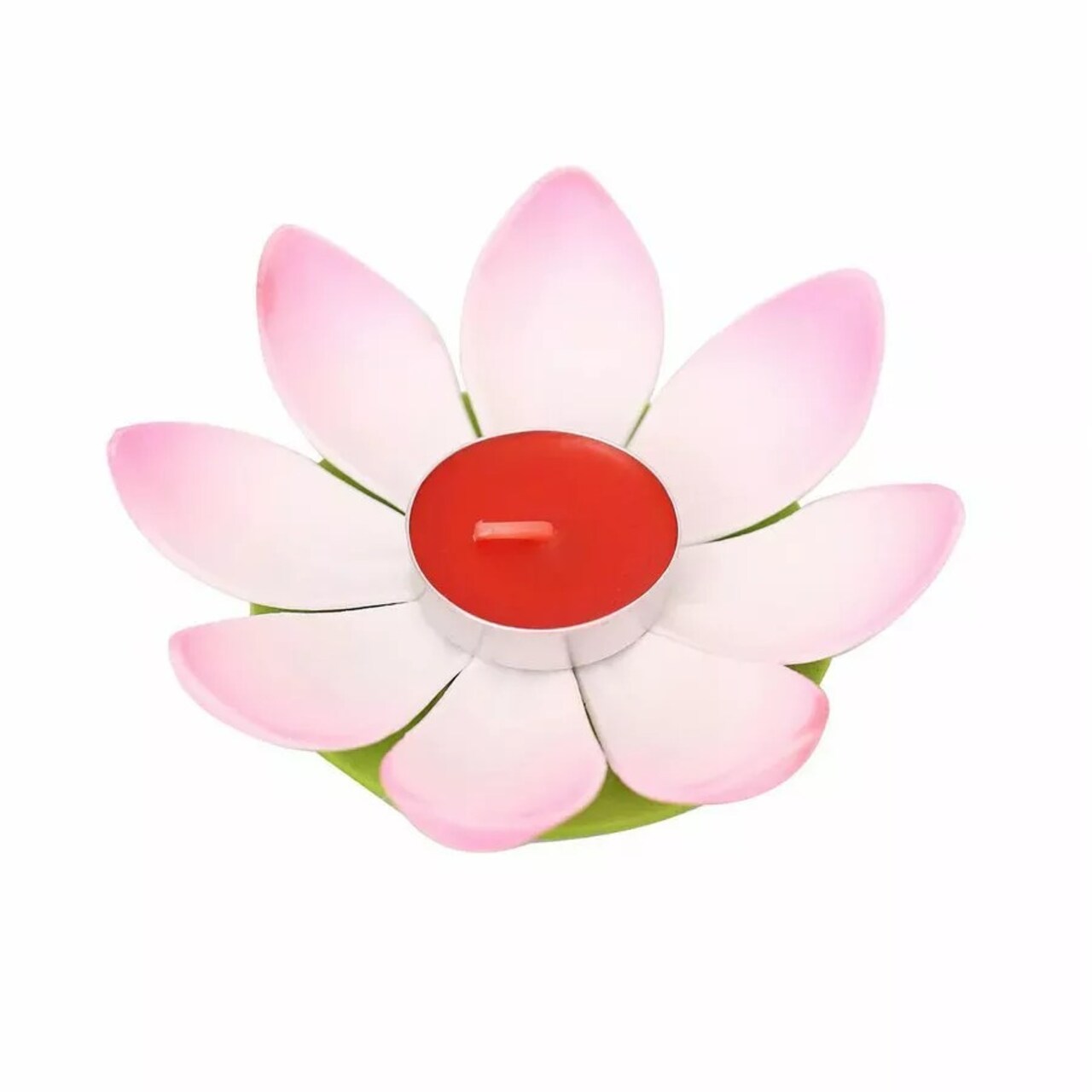 10 Lotus Flower 5" Assorted Colorful Tealight Floating Candles Party Decorations